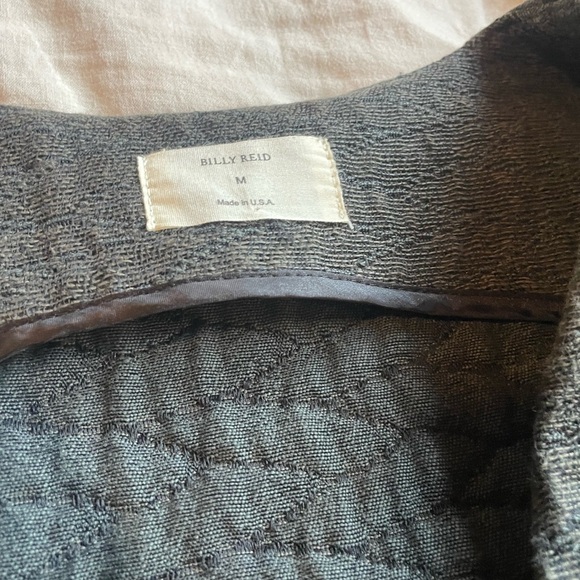 Billy Reid Gray Quilted Vest - Picture 5 of 6